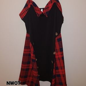 Plaid dress